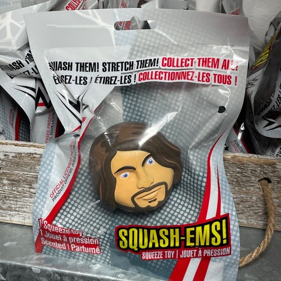 Lot of 23 WWE WWF AJ Styles Squash-Ems One Squeeze Toy BIRTHDAY FILLERS NEW - Picture 12 of 12
